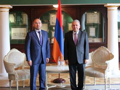 ՌԴ-ում ՀՀ դեսպանը ղազախ գործընկերոջը ներկայացրել է Արցախում տիրող իրավիճակը