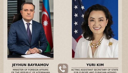 Bayramov, US assistant secretary of state speak about Armenia-Azerbaijan relations