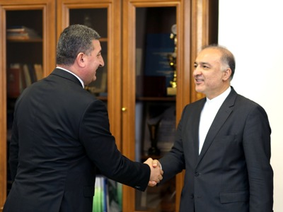 Armenia territorial administration minister, Iran new ambassador discuss joint programs (PHOTOS)