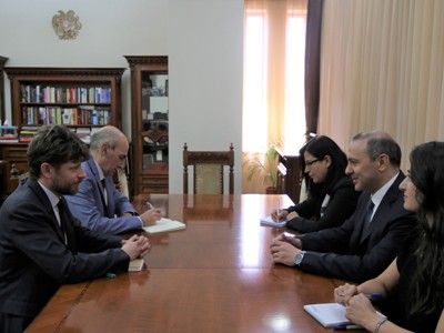 Armenia Security Council chief, France new envoy discuss worsening humanitarian situation in Karabakh