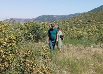 4 քաղաքացիները Հին Խոտ գյուղից Շինուհայր գյուղի ճանապարհին մոլորվել էին