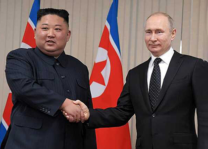 N Korea’s Kim, Russia’s Putin exchange letters