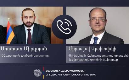 Արարատ Միրզոյանը Սլովակիայի արտգործնախարարին է ներկայացրել ԼՂ-ում ահագնացող հումանիտար ճգնաժամի մանրամասները