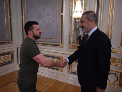 Զելենսկին Կիեւում ընդունել է Հաքան Ֆիդանին
