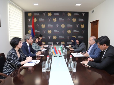 Քննարկվել են սեպտեմբերին կայանալիք Հայաստանի և ԻԻՀ արդարադատության նախարարությունների համատեղ նիստին վերաբերող հարցեր