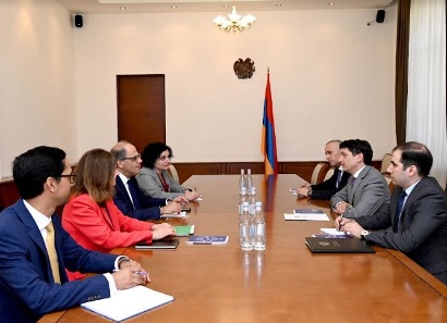 Վահե Հովհաննիսյանը հանդիպում է ունեցել ԱՄՀ տարածաշրջանային տնօրենի հետ