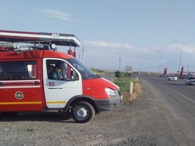 В аварии у села Сарнакунк погибли два человека