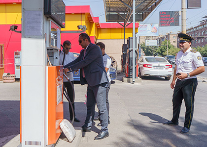 ՔՏՀԱ տեսչական մարմինը դադարեցրեց Աճառյան 7 հասցեում գտնվող գազալցակայանի գործունեությունը