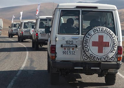TASS: Red Cross ready to use any road to deliver goods to Nagorno-Karabakh