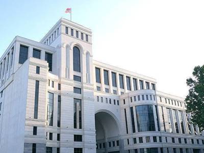 МИД: Армения готова к зеркальному отводу войск при условии вывода азербайджанских сил с оккупированных территорий РА