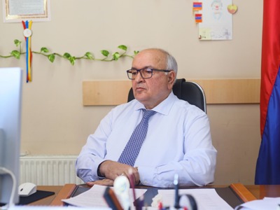 Վաչե Տերտերյանը հեռավար հանդիպմամբ քննարկել է Կապսի ջրամբարի կառուցման առաջընթացին վերաբերող հարցեր