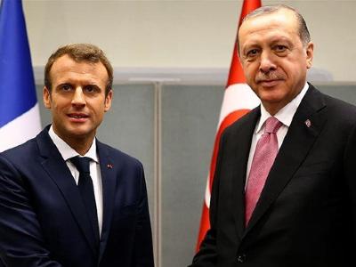 Эрдоган пригласил Макрона в Турцию