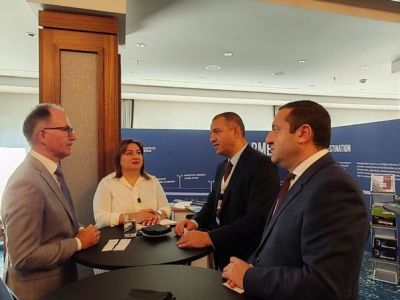 Керобян рассказал Больцу о высоких показателях экономического роста в Армении