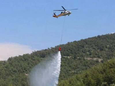 Թուրքիայում ջրամբարն է ընկել հրդեհաշիջմանը մասնակցող ուղղաթիռը