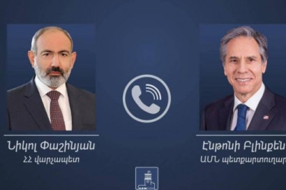 Pashinyan and Blinken discuss situation in Nagorno Karabakh after Azerbaijan’s military aggression