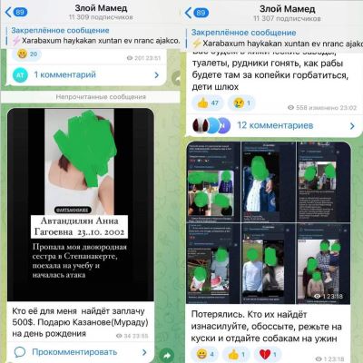 Azerbaijanis post photos of Armenians on social media, make threats of rape and murder