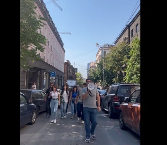 Հանրապետության փողոցից մեկնարկեց Արցախի ճակատագրով երիտասարդների իրազեկման ակցիան