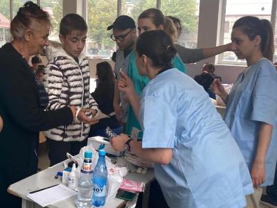 Կոռնիձորում տեղակայված հումանիտար կայանում և Գորիսում շուրջօրյա գործում են առաջին բժշկական օգնություն կետեր