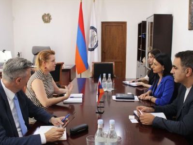ՄԻՊ-ը Նաննա Սկաուին ներկայացրել է ԼՂ-ից բռնի տեղահանված անձանց իրավունքների պաշտպանությանն առնչվող հարցեր