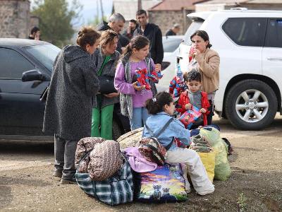 UNICEF: Nearly a third of Karabakh refugees are children