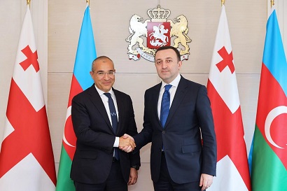 Վրաստանի վարչապետը Ադրբեջանի էկոնոմիկայի նախարարի հետ քննարկել է համագործակցության հեռանկարները