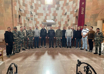 Полицейские и спасатели также покинули Арцах