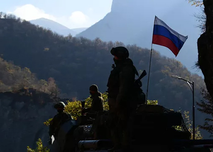 Russian peacekeepers and Azerbaijanis set up 25 guard posts in Karabakh