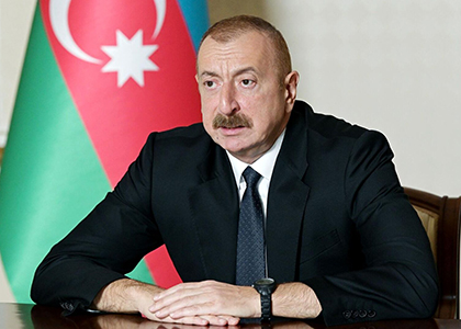 Aliyev: Agreement has been reached to construct roads and railways linking Nakhichevan to Azerbaijan via Iran