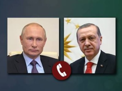 Путин обсудил в ходе телефонного разговора с Эрдоганом палестино-израильский конфликт