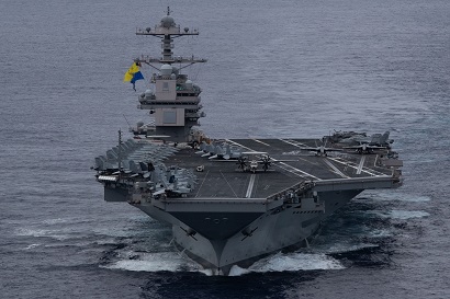 ԱՄՆ ավիակիր հարվածային խումբը ժամանել է Արևելյան Միջերկրական ծով
