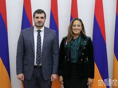 Արման Եղոյանը Ֆրանկոֆոնիայի ԽՎ փոխնախագահի հետ քննարկել է հայ-ֆրանսիական հարաբերություններին առնչվող հարցեր