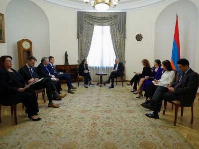 Mher Grigoryan, Erin McKee discuss regional developments, challenges facing Armenia