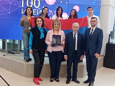 «100 գաղափար ԱՊՀ համար» միջազգային մրցույթում ՀՀ ներկայացուցիչ Տաթևիկ Ջհանգիրյանի գաղափարը ճանաչվել է հաղթող