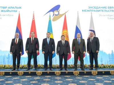 Армению на заседании Евразийского межправительственного совета в Бишкеке представляет вице-премьер Мгер Григорян