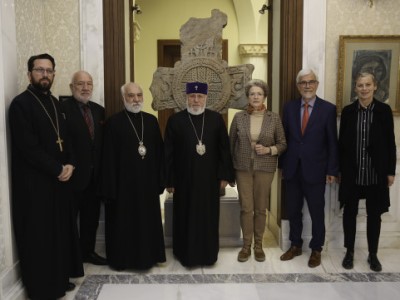 Գերմանական Կարմիր Խաչի պատվիրակությունը Մայր Աթոռ Սուրբ Էջմիածին է այցելել
