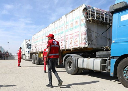 Israel promises to allow trucks carrying aid into Gaza
