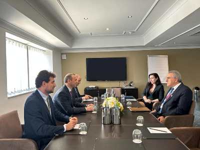 Արմեն Գրիգորյանը հանդիպել է Հունաստանի վարչապետի ազգային անվտանգության հարցերով խորհրդականին