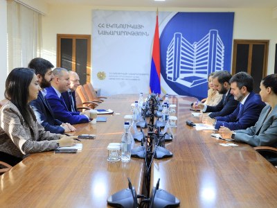 Глава Минэкономики Армении и представители ЕБРР обсудили вопрос сотрудничества в сфере сельского хозяйства