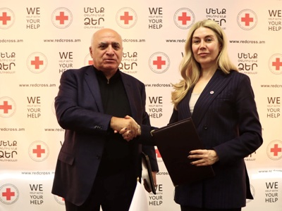 «Ապավեն» ընկերությունը 40 մլն դրամ է հատկացրել ՀԿԽԸ-ին՝ Արցախից բռնի տեղահանվածներին օժանդակության համար