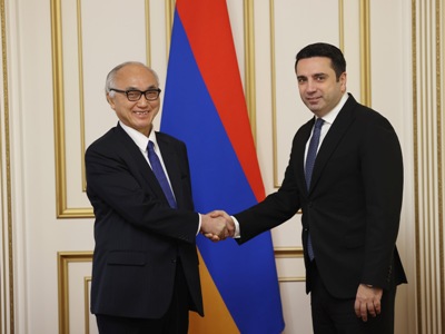 Ալեն Սիմոնյանը Ճապոնիային առաջարկել է միանալ «Խաղաղության խաչմերուկ» նախագծին