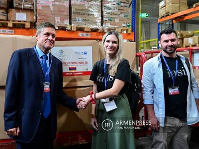 Greece sends humanitarian aid for Armenians displaced from Karabakh