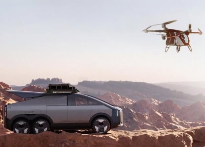 Китайская компания разработала необычные летающие концепт-кары