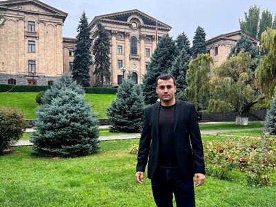 Совершено очередное нападение на активиста Артура Чахояна