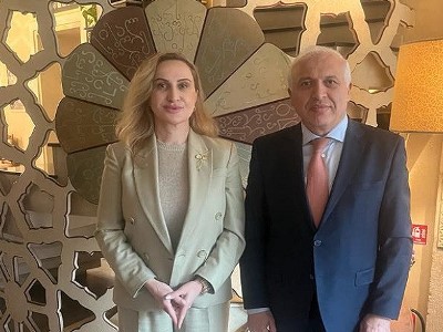 Դեսպան Սմբատյանը և Վրաստանի պաշտպանության փոխնախարարը քննարկել են նախարարությունների միջև համագործակցության հարցեր