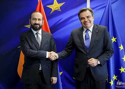 Ararat Mirzoyan to Margaritis Schinas: Visa liberalization final decision will be consistent with Armenia-EU cooperation