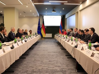 Armenia-Germany intergovernmental negotiations kick off in Yerevan (PHOTOS)