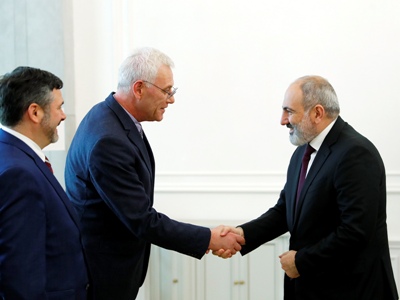 Փաշինյանն ընդունել է Լիտվա-Հայաստան միջխորհրդարանական բարեկամական խմբի ղեկավարի գլխավորած պատվիրակությանը