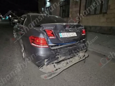 Երևանում բախվել են Chevrolet-ն ու Mercedes-ը. երկու վարորդներն էլ եղել են ոչ սթափ