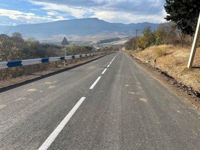 Ավարտվել է Տավուշի մարզով անցնող դեպի Դիտավան տանող 3.1կմ երկարությամբ ավտոճանապարհի հիմնանորոգումը
