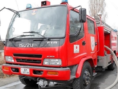 Հրդեհ՝ Երևանի Շահումյան փողոցի տներից մեկում․ ծխահարված քաղաքացուն հիվանդանոց են տեղափոխել